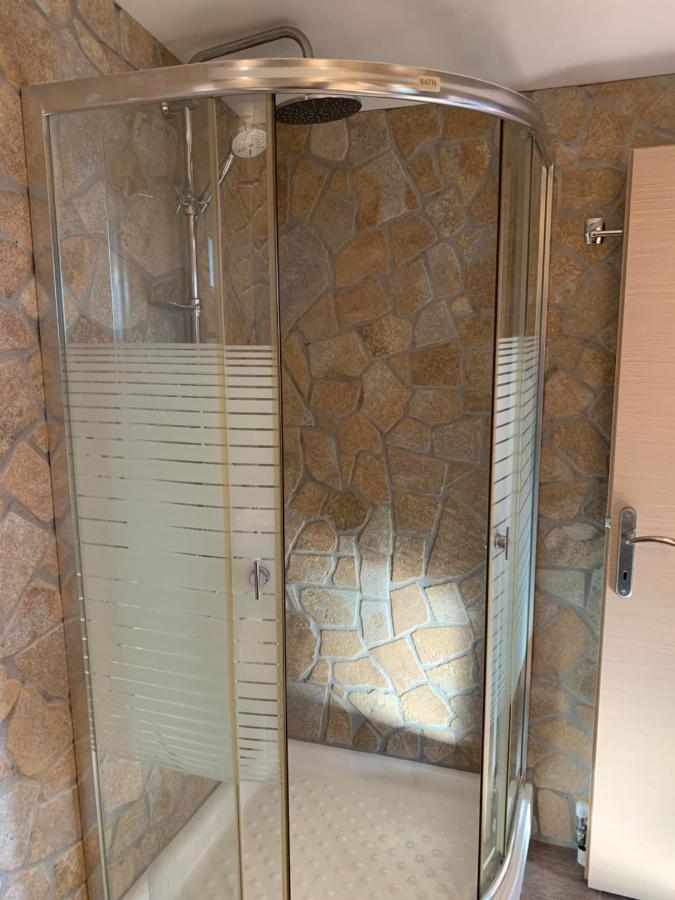 Doormat# Wait 'N Sea, Jacuzzi, Luxury Stone House Apartment Epanomí Ngoại thất bức ảnh