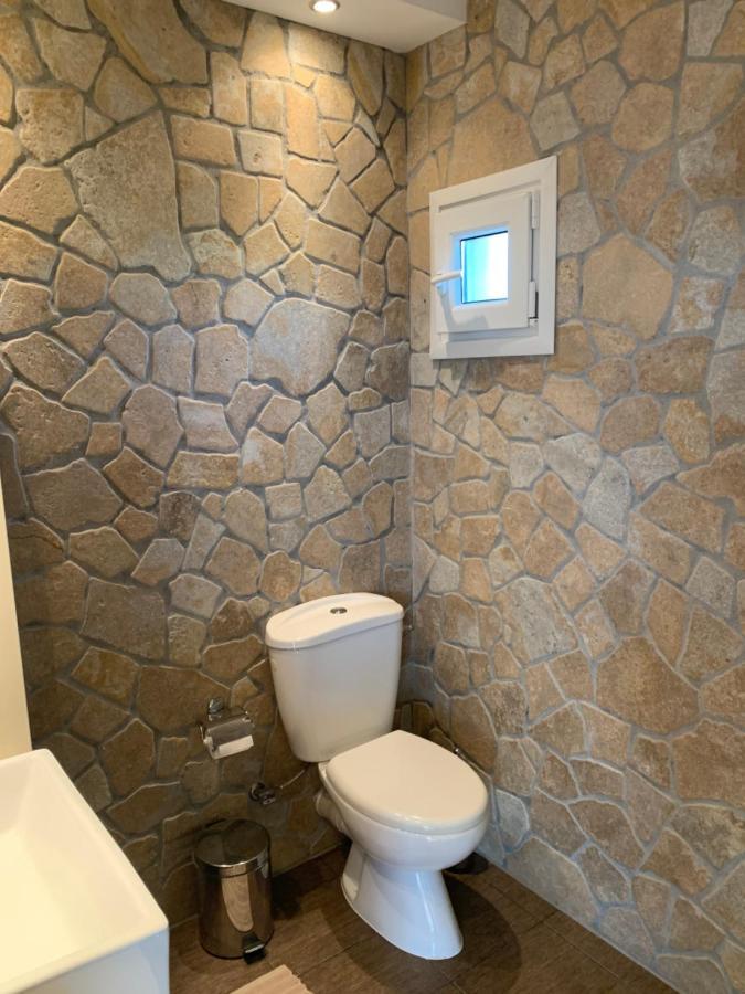 Doormat# Wait 'N Sea, Jacuzzi, Luxury Stone House Apartment Epanomí Ngoại thất bức ảnh