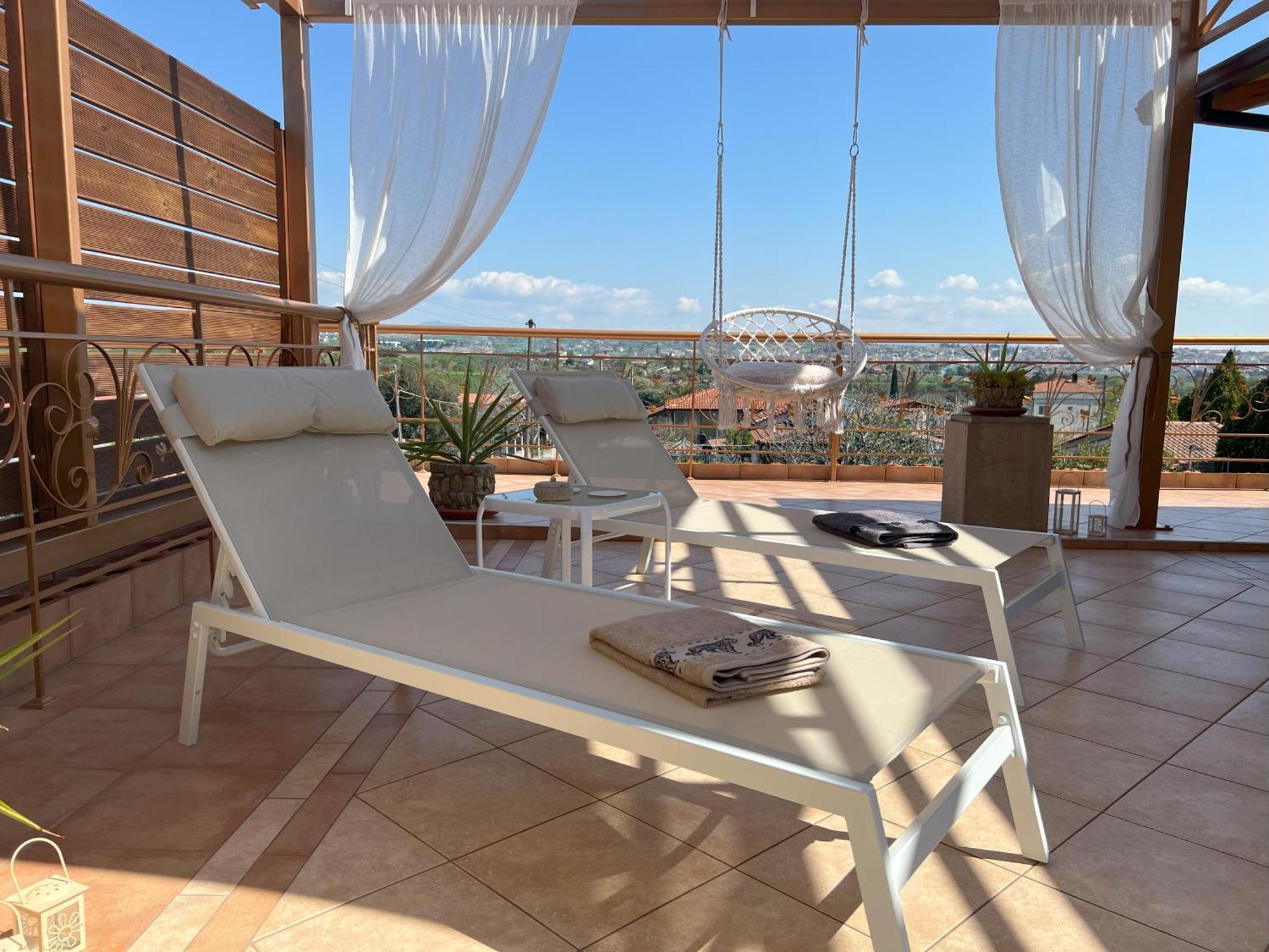 Doormat# Wait 'N Sea, Jacuzzi, Luxury Stone House Apartment Epanomí Ngoại thất bức ảnh